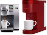Commercial office single-cup K-Cup coffee machine, silver version image 4