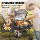 Collapsible Grill Stand for Ninja Woodfire Grill, Traeger, Pit Boss, and 22" Blackstone Griddle image 2