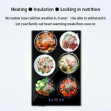 Electric heating tray 22.8x15 buffet server food heating tray electric heating tray image 3