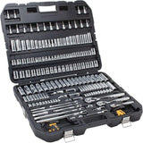Mechanics Tool Set, SAE and Metric, 1/2, 1/4, 3/8 Drive Sizes, 192-Piece image 2