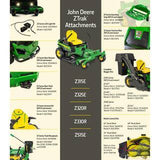 John Deere Z320R 42′′ 21.5 HP V-Twin Zero-Turn Riding Mower with Accel Deep Deck image 4