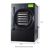 Harvest Right 5-Tray Medium Black Aluminum Freeze Dryer with Mylar Starter Kit HRFD-SBL image 4