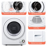 Euhomy 110V Portable Clothes Dryer 850W Compact Laundry Dryers 1.5 cu.ft Front image 4