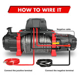 13500 lb Load Capacity Electric Winch for Towing Truck Off Road image 3