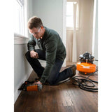 6 Gal. Portable Electric Pancake Air Compressor w/ 18GA Brad Nailer, 16GA Straight Finish Nailer, & 18GA Finish Stapler R69603FK image 2