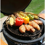Grills 22 in. Kamado Pro Ceramic Charcoal Grill with Grill Cover image 4