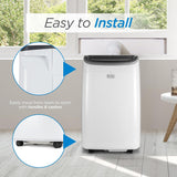 Intelligent portable air conditioner, featuring both cooling and heating functions, with a cooling power of 14000 watts (10200 watts SACC), a heating power of 12000 watts, suitable for rooms with an area not exceeding 700 square feet, with a built-in image 4