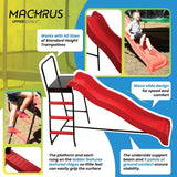 Trampoline Step N Slide | Fun Indoor & Outdoor Ladder and Wave Slide Set – Perfect for Round or Rectangle Trampolines with or Without Net image 4