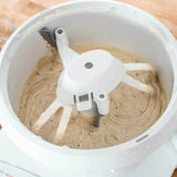 Blender: 500 watts, 6.5-gallon capacity, with corded mixing paddle, dough hook, and nutritional machine dough extension hook combo set image 4