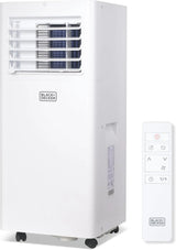 Portable Air Conditioner, 12,000 BTU (8,000 BTU SACC) for Rooms up to 550 Sq. Ft., Portable AC with Follow Me Remote Control and Window Kit, BPACT12WT, White