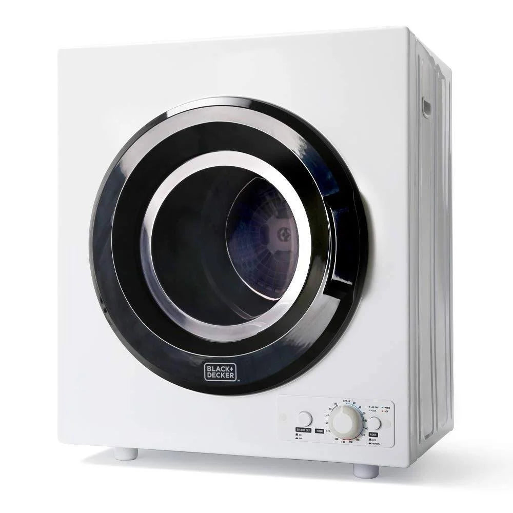 Black decker 3.5 Cu. ft. Portable Dryer – White Black