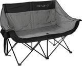 Double camping chair - Large-sized adult camping couple seat cushion suitable for two people. 650 pounds load-bearing capacity - Heavy-duty foldable camping chair, equipped with a cooling bag, suitable for outdoor activities and beach use. image 3