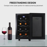 Koolatron 8 Bottle Wine Cooler Thermoelectric Freestanding Wine Fridge image 6
