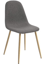 39F Charlton Fabric Dining Chair, Grey image 2