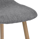 39F Charlton Fabric Dining Chair, Grey image 6