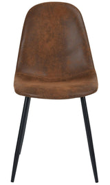 39F Charlton Suede Dining Chair, Brown image 3