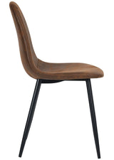 39F Charlton Suede Dining Chair, Brown image 4