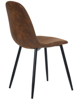 39F Charlton Suede Dining Chair, Brown image 5