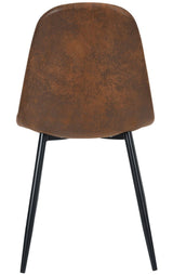 39F Charlton Suede Dining Chair, Brown image 6