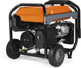 8,000-Watt Gas-Powered Portable Generator - Electric Start with COsense - PowerRush Advanced Technology - Reliable Power for Emergencies, Recreation, Home - 49 State Compliant - Orange/Black image 3