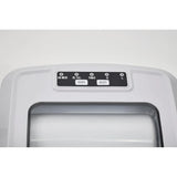 Compact desktop ice machine, capable of producing 26 pounds of ice per day, black color image 4