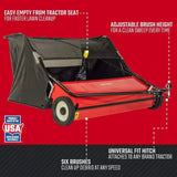 CMXGZBF7124546 52 Tow Lawn Sweeper, Black image 2