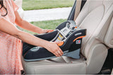Infant Car Seat and Base, Rear-Facing Seat for 4-30 lbs., Includes Head and Body Support, Compatible with Chicco Strollers, Baby Travel Gear - Pewter/Grey image 2