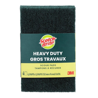 3M Scotch-Brite Heavy Duty Scour Pad, 4-pk