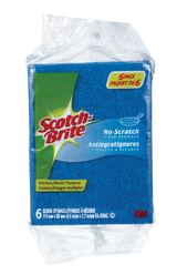 3M Scotch-Brite Non-Scratch All-Purpose Scrub Sponge, 6-pk