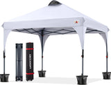 Outdoor retractable sunshade tent (10x10) camping sun shelter series, grey version