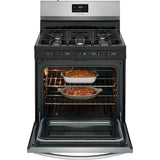 Frigidaire 30 in. 5 Burner Freestanding Gas Range in Stainless Steel FCRG3052AS image 2