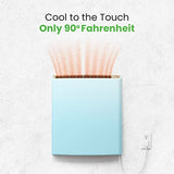 Envi Plug-in Electric Panel Wall Heaters for Indoor Use, Energy Efficient 24/7 Heating w/Safety Sensor Protection image 3