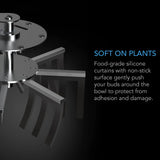 16" Bud Leaf Bowl Trimmer with Stainless Steel Blades image 3