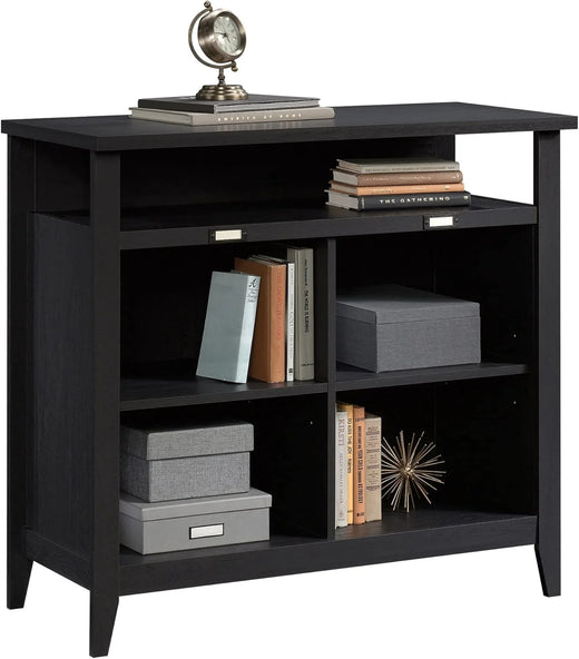 36-inch high 4-section bookshelf, Raven oak color