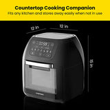 CHEFMAN Multifunctional Digital Air Fryer Rotisserie, Dehydrator, Convection Oven image 2