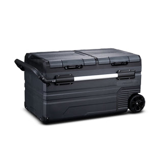 Newair 80 Qt. Portable 12v Electric Cooler with LG Compressor with Fridge and Freezer - NPR080GA00