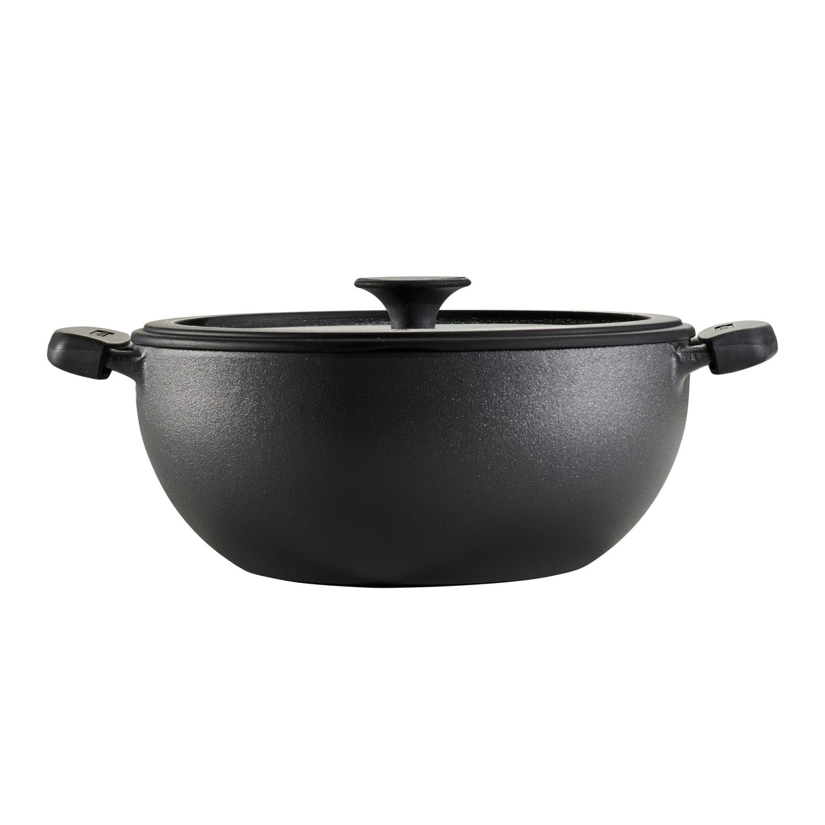 4.8 Qt Utsava Pre-Seasoned Cast Iron Kadai with Lid