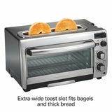 Hamilton Beach 2 in 1 Oven & Toaster, Model# 31156 image 2