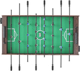Foldable flyball table, standard size (42/48/55 inches), brown, made of plastic, metal and wood, suitable for two people to play flyball games, suitable for game room. image 3