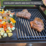 Grill Grates Replacement Parts for Blackstone 28" Griddle Grill Parts 1517 2137 1853 1605 1883 1856 2351 1885 28 Inch Blackstone 2 Burner Gas Grill Replacement Parts Cast Iron Cooking Grates image 2