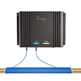 The entire house super water softener is a tenfold more powerful electronic salt-free hard water regulator. It features an alloy structure, which helps reduce the formation of scale and prevent the accumulation of deposits. image 4
