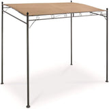 Small pergola 5 feet x 8 feet sunshade tent instant shelter outdoor awning suitable for patios, backyards, gardens, barbecue areas, and sunbathing.