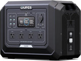 1 Portable Power Station 2000W (4500W Peak), 1024Wh LiFePO4 Battery Generator with 1400W AC Charging & 800W Solar Charging, Expandable to 5120Wh, for Home, Power Outages, Camping & RVs
