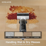 Dreame FloorX 300 Wet Dry Vacuum Cleaner, Vacuum Mop All in One with Auto Self-Cleaning, Floor Cleaner Machine for Hard Floor, 35 Mins Runtime,... image 2