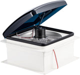 12V RV Roof Fan Vent 14'' 10 Speed Reversible Manual Lift (NO REMOTE) image 3