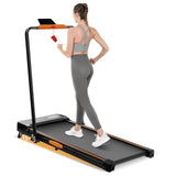 CoolHut Walking Pad, Under Desk Treadmill, 4-in-1 Home/Office Treadmill, Compact and Portable Foldable Treadmill, No Installation, Low Noise, LED... image 5