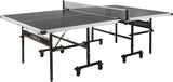 Inside Professional MDF Indoor Ping Pong Table with Quick Clamp Table Tennis Net and Post Set - 10 Minute Easy Assembly - Tournament Quality - Foldable with Single Player Playback Mode image 3