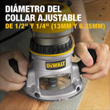 DEWALT Router, Fixed Base, 1-3/4-HP (DW616) , Yellow image 3