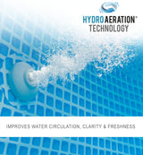 QS1200 Krystal Clear Saltwater Chlorine System for Above Ground Pools: Keeps Water Clear – Reduces Chemical Use – Sleek Control Panel with Buttons – Up to 15000 Gallon Pools image 3