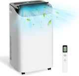 Portable Air Conditioner Cools Up to 700 Sq.Ft, 3-IN-1 Energy Efficient Portable AC Unit with Remote Control & Installation Kits for Large Room, Campervan, Office, Temporary Space image 2